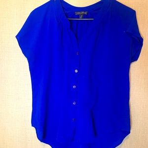 Royal Blue Button Down Shirt